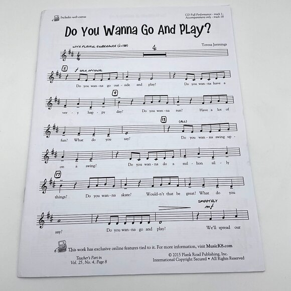 Music K-8 Volume 25 Number 4 March/April 2015 Teaching Magazine & Audio CD - Picture 3 of 6